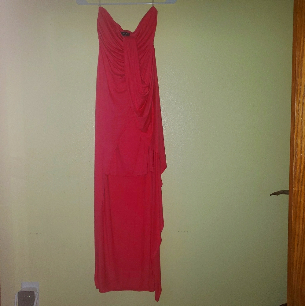 Strapless summer dress